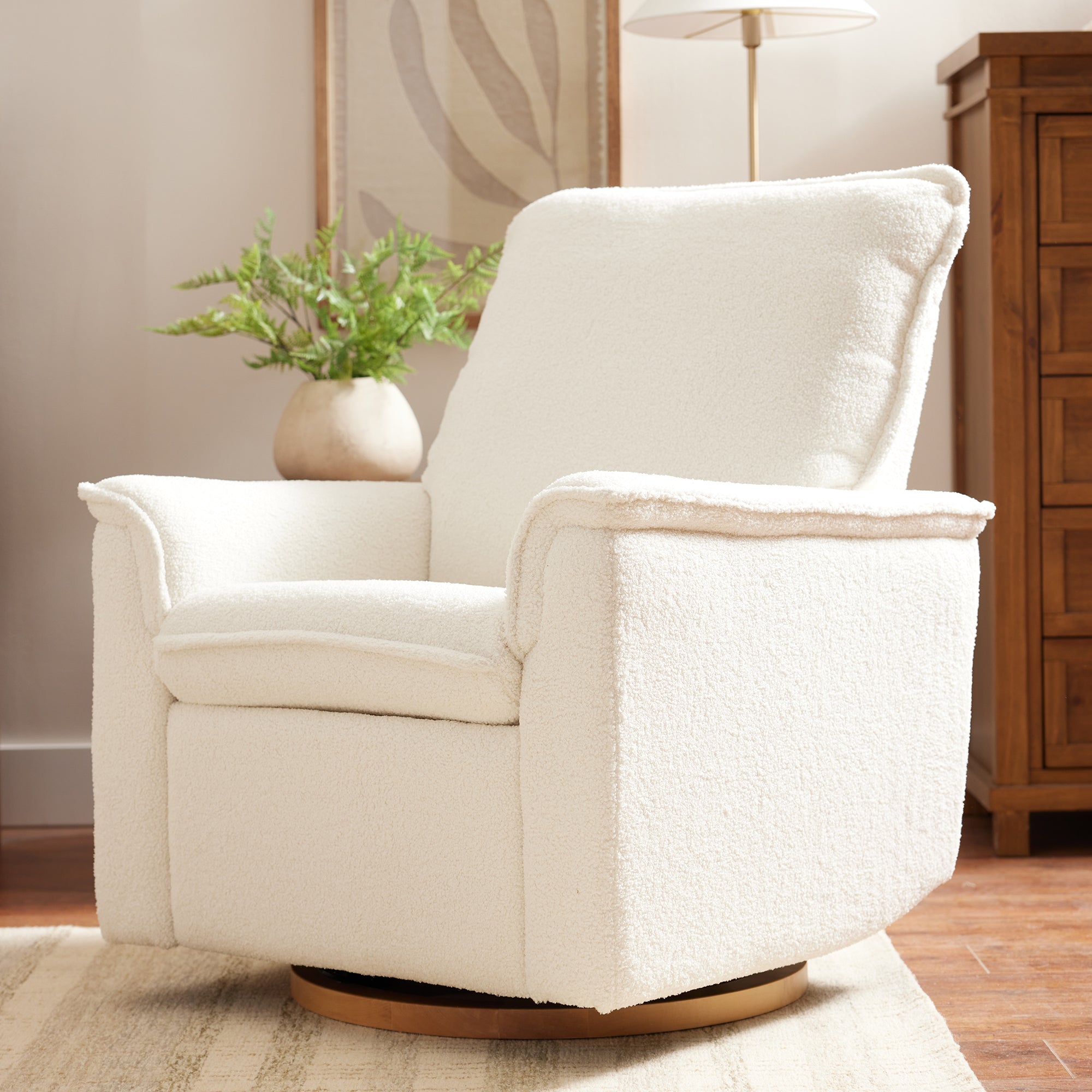 Anza Manual Swivel Recliner – Appleseed